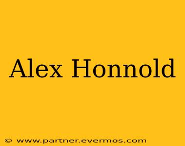 Alex Honnold
