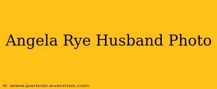 Angela Rye Husband Photo
