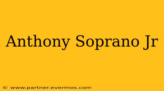 Anthony Soprano Jr