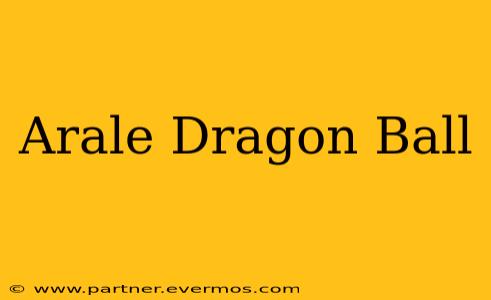 Arale Dragon Ball
