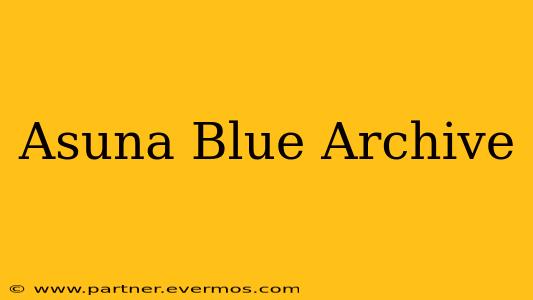 Asuna Blue Archive