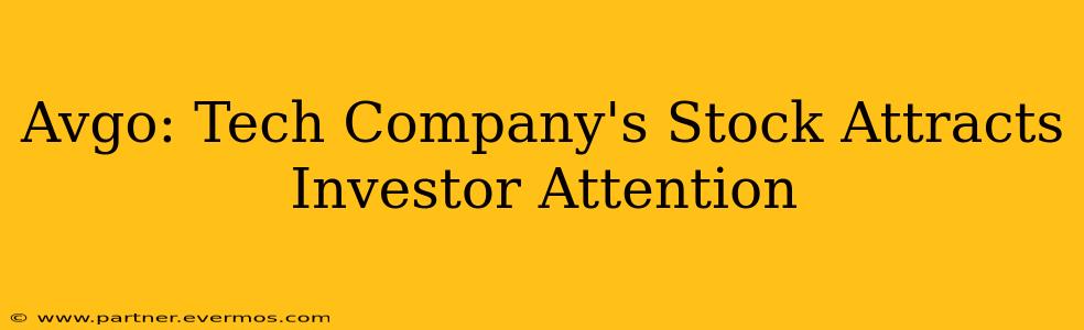 Avgo: Tech Company's Stock Attracts Investor Attention