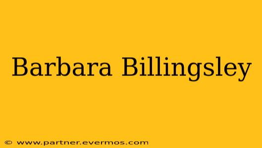 Barbara Billingsley