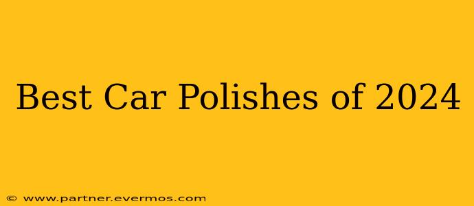 Best Car Polishes of 2024