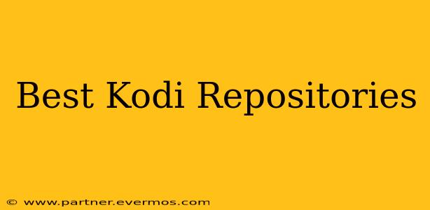 Best Kodi Repositories