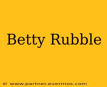 Betty Rubble
