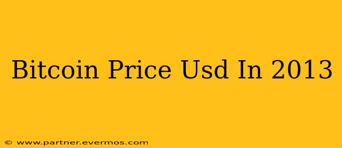 Bitcoin Price Usd In 2013