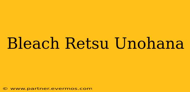 Bleach Retsu Unohana