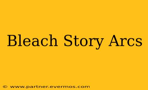 Bleach Story Arcs