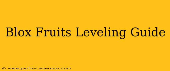 Blox Fruits Leveling Guide
