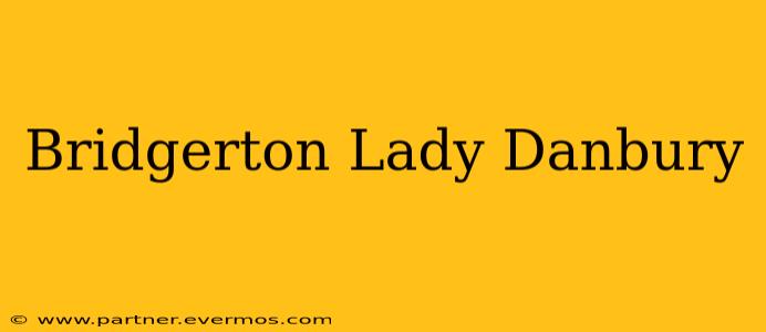 Bridgerton Lady Danbury