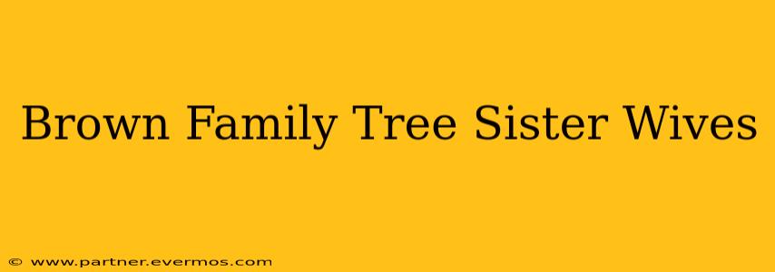 Brown Family Tree Sister Wives