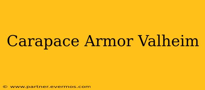 Carapace Armor Valheim