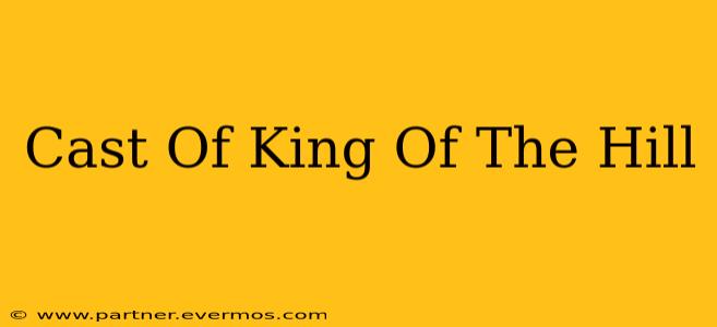Cast Of King Of The Hill