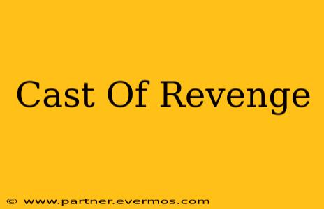 Cast Of Revenge