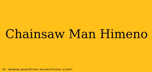 Chainsaw Man Himeno