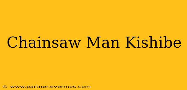 Chainsaw Man Kishibe