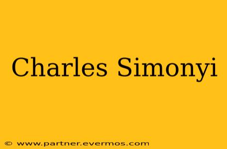 Charles Simonyi