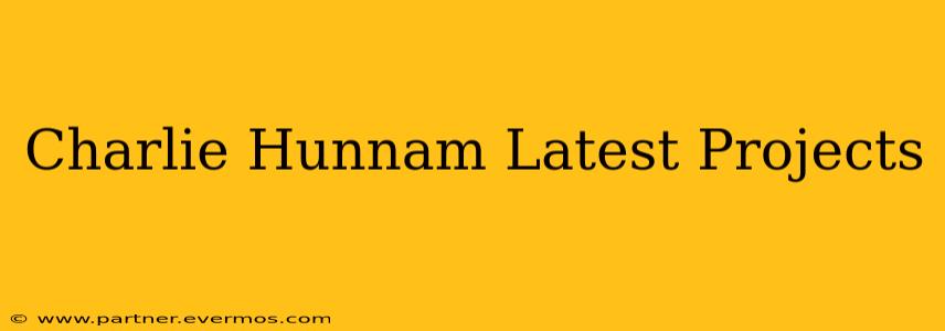 Charlie Hunnam Latest Projects