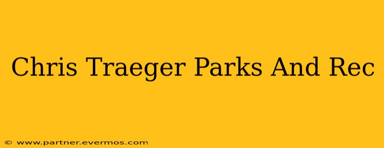 Chris Traeger Parks And Rec