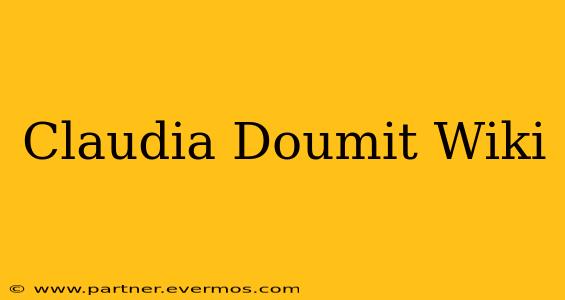 Claudia Doumit Wiki