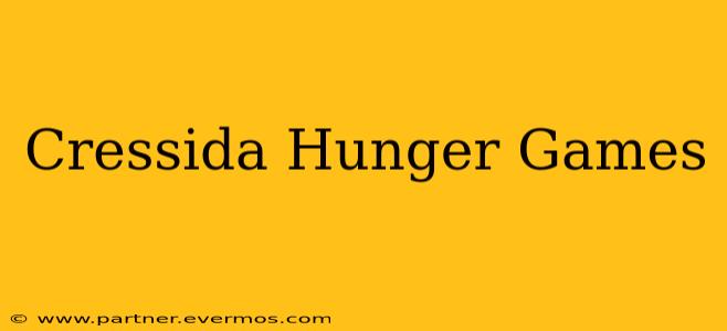 Cressida Hunger Games