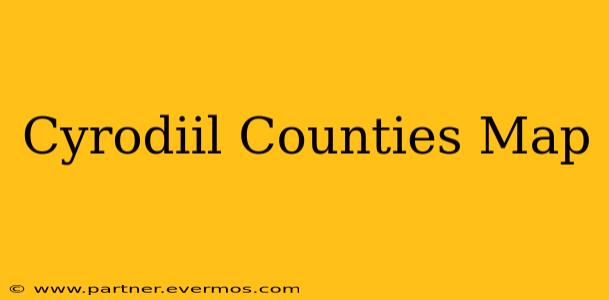Cyrodiil Counties Map