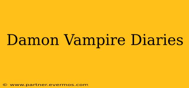 Damon Vampire Diaries