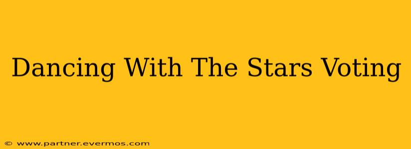 Dancing With The Stars Voting