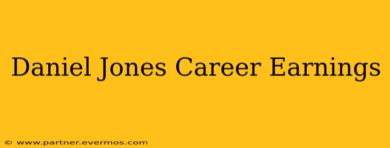 Daniel Jones Career Earnings