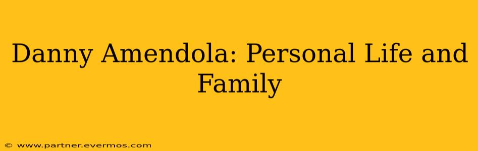 Danny Amendola: Personal Life and Family