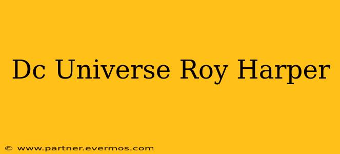 Dc Universe Roy Harper