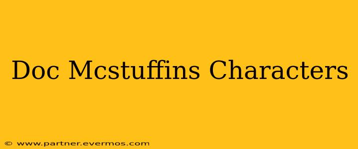 Doc Mcstuffins Characters