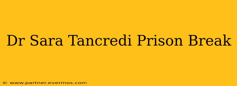 Dr Sara Tancredi Prison Break