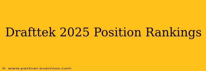 Drafttek 2025 Position Rankings