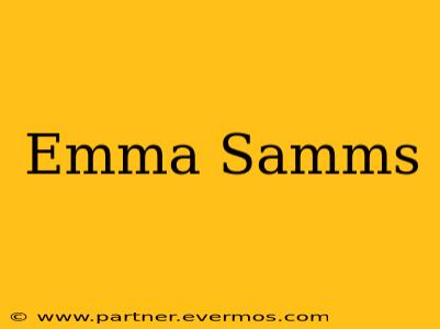Emma Samms