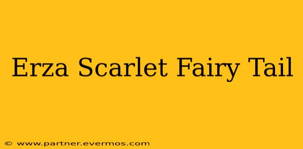 Erza Scarlet Fairy Tail