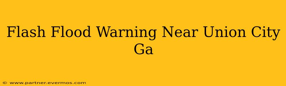 Flash Flood Warning Near Union City Ga