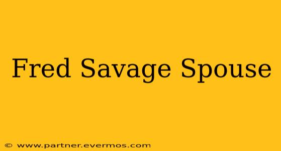 Fred Savage Spouse