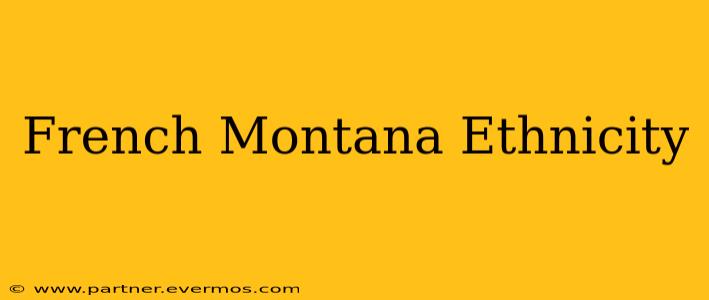 French Montana Ethnicity