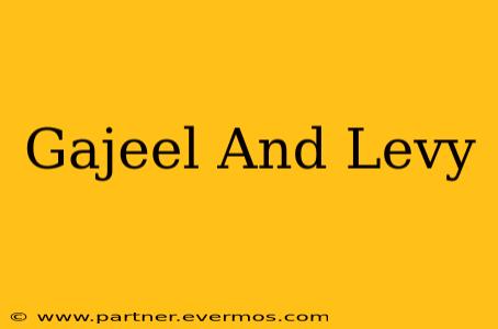 Gajeel And Levy
