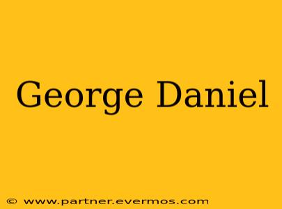 George Daniel