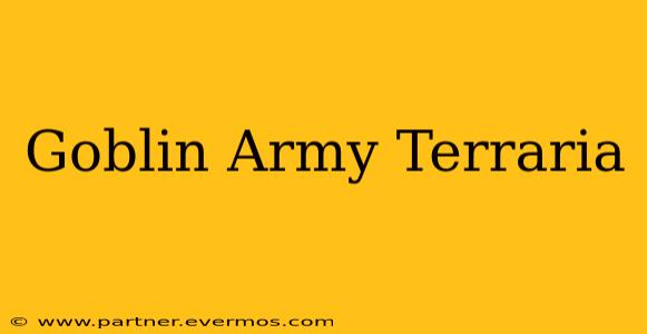 Goblin Army Terraria