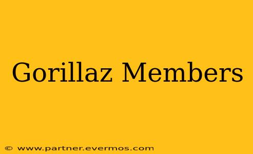 Gorillaz Members