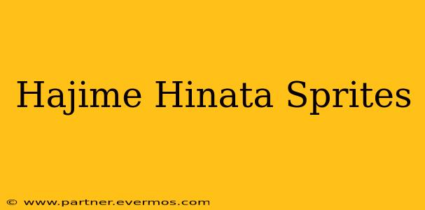 Hajime Hinata Sprites