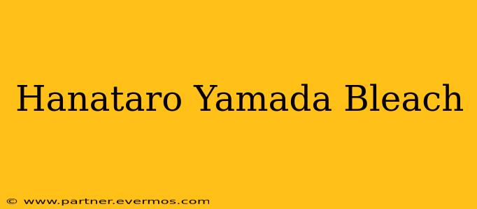 Hanataro Yamada Bleach