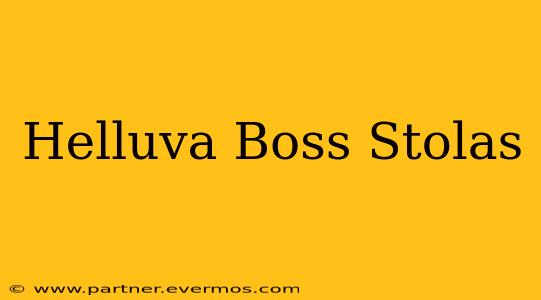 Helluva Boss Stolas