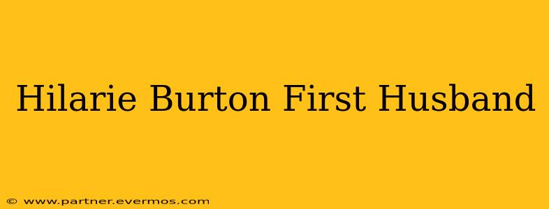 Hilarie Burton First Husband