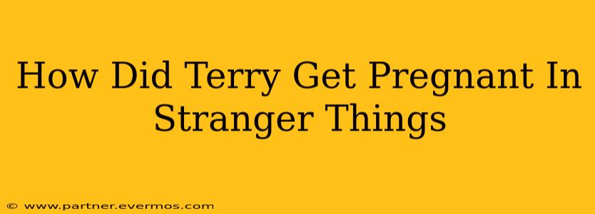 How Did Terry Get Pregnant In Stranger Things