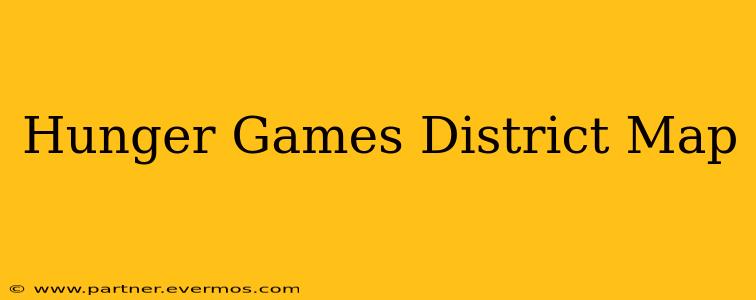 Hunger Games District Map